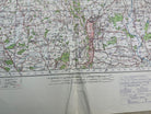 Original WW2 British Army OS Map of England - War Office - Worcester - The Militaria Shop