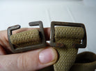 Original WW2 British Army Soldiers Water Bottle Carrier Harness - Dated 1943 - The Militaria Shop