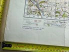 Original WW2 British Army OS Map of England - War Office - Kington - The Militaria Shop