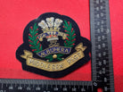 British Army Bullion Embroidered Blazer Badge - Inniskilling Fusiliers - The Militaria Shop