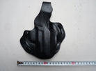 Black Leather Pistol Holster - De Santis - The Militaria Shop