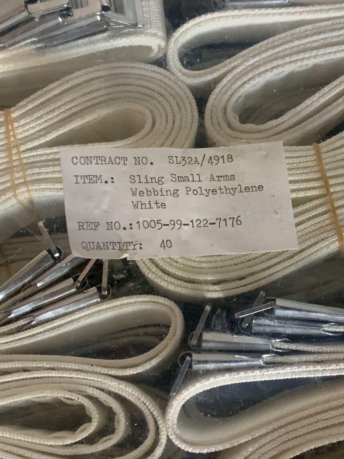 Rare Prototype - British Army SLR Rifle Parade Guards Sling - MINT UNISSUED!!! - The Militaria Shop