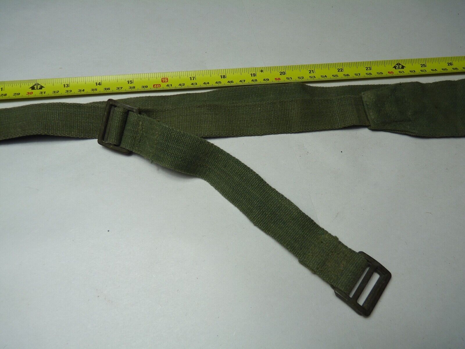 Original WW2 British Army 44 Pattern Shoulder / Extended Equipment Strap - 1945 - The Militaria Shop