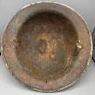 Original WW2 South African Army Mk2 Brodie Helmet - British Style Combat Helmet - The Militaria Shop