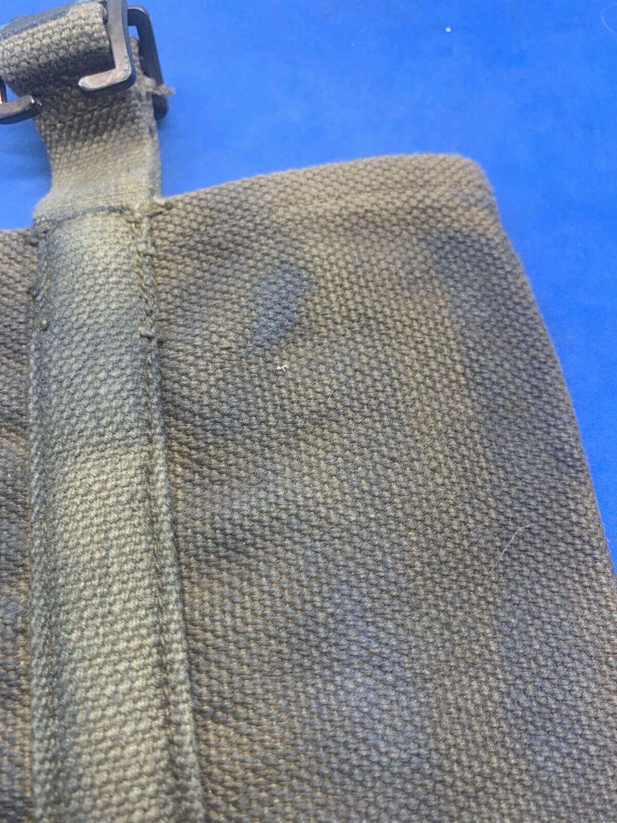 WW2 British Army / RAF 37 Pattern Webbing Water Bottle Carrier Harness 1942 Date - The Militaria Shop