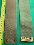 Original WW2 Pattern British Army L Straps Pair - 37 Pattern Webbing Haversack - The Militaria Shop