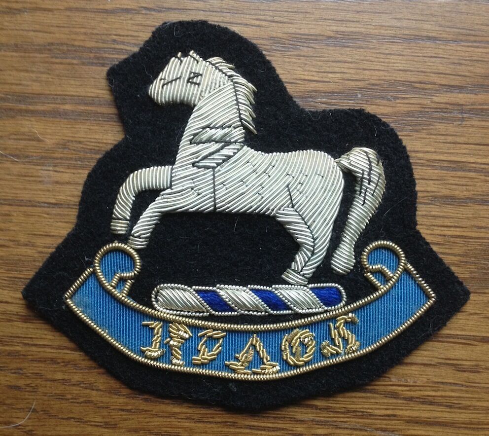 A lovely English made Kings Liverpool Regimental Blazer Badge - The Militaria Shop