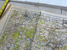 Original WW2 British Army OS Map of England - War Office - Guildford & Horsh - The Militaria Shop