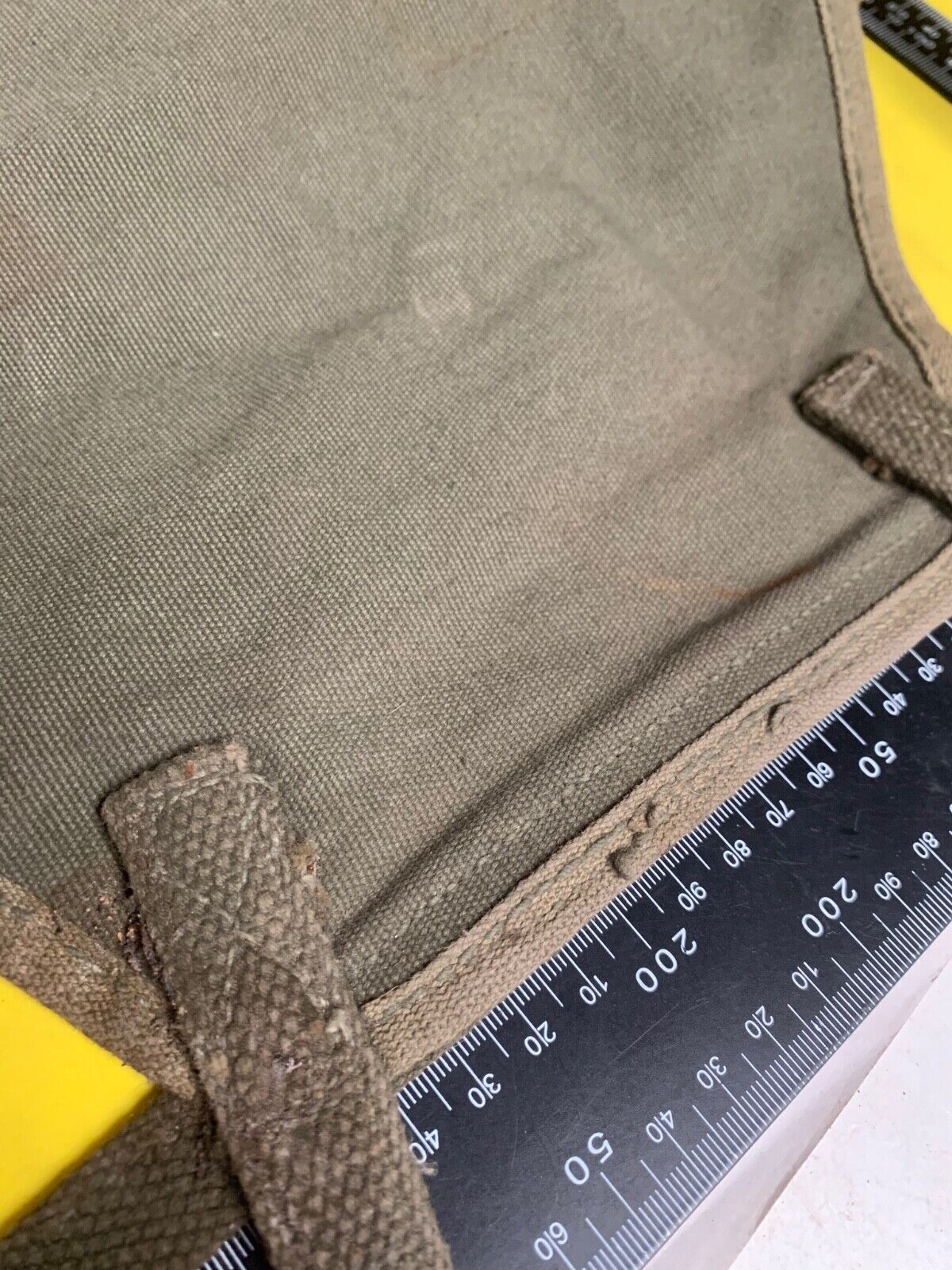 Original WW2 US Army M1928 Haversack Pack Tail - 1944 Dated - The Militaria Shop