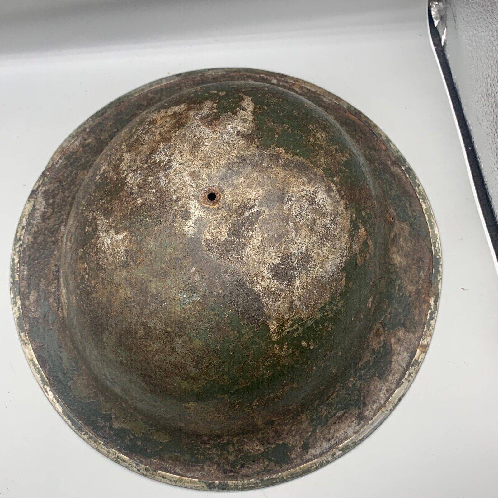 Original WW2 South African Army Mk2 Brodie Helmet - British Style Combat Helmet - The Militaria Shop