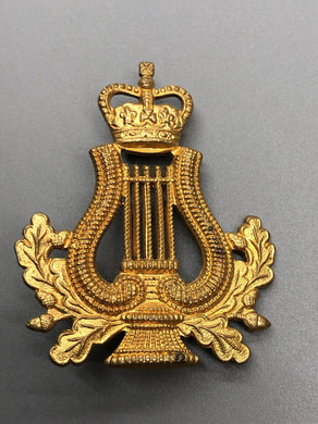 Genuine British Army Muscians Bandsmans Cap Badge - The Militaria Shop