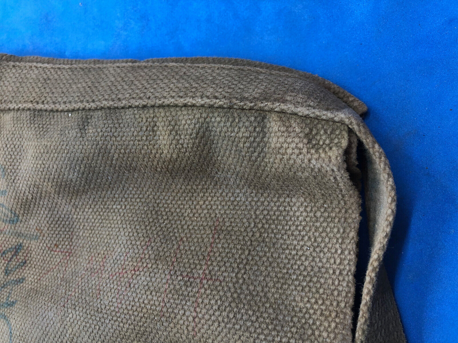 WW2 British Army 37 Pattern Webbing Water Bottle Carrier Harness - 1944 Dated - The Militaria Shop