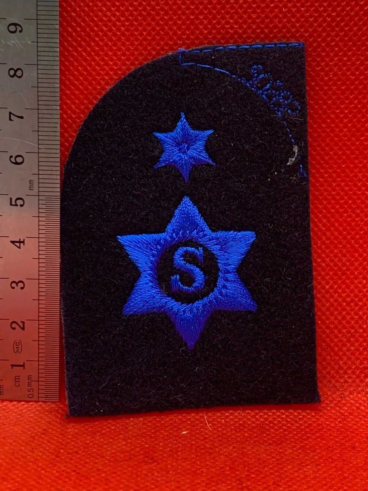 Unissued WOMEN'S ROYAL NAVY WRNs Trade Badge - Supply - 1 Star - The Militaria Shop