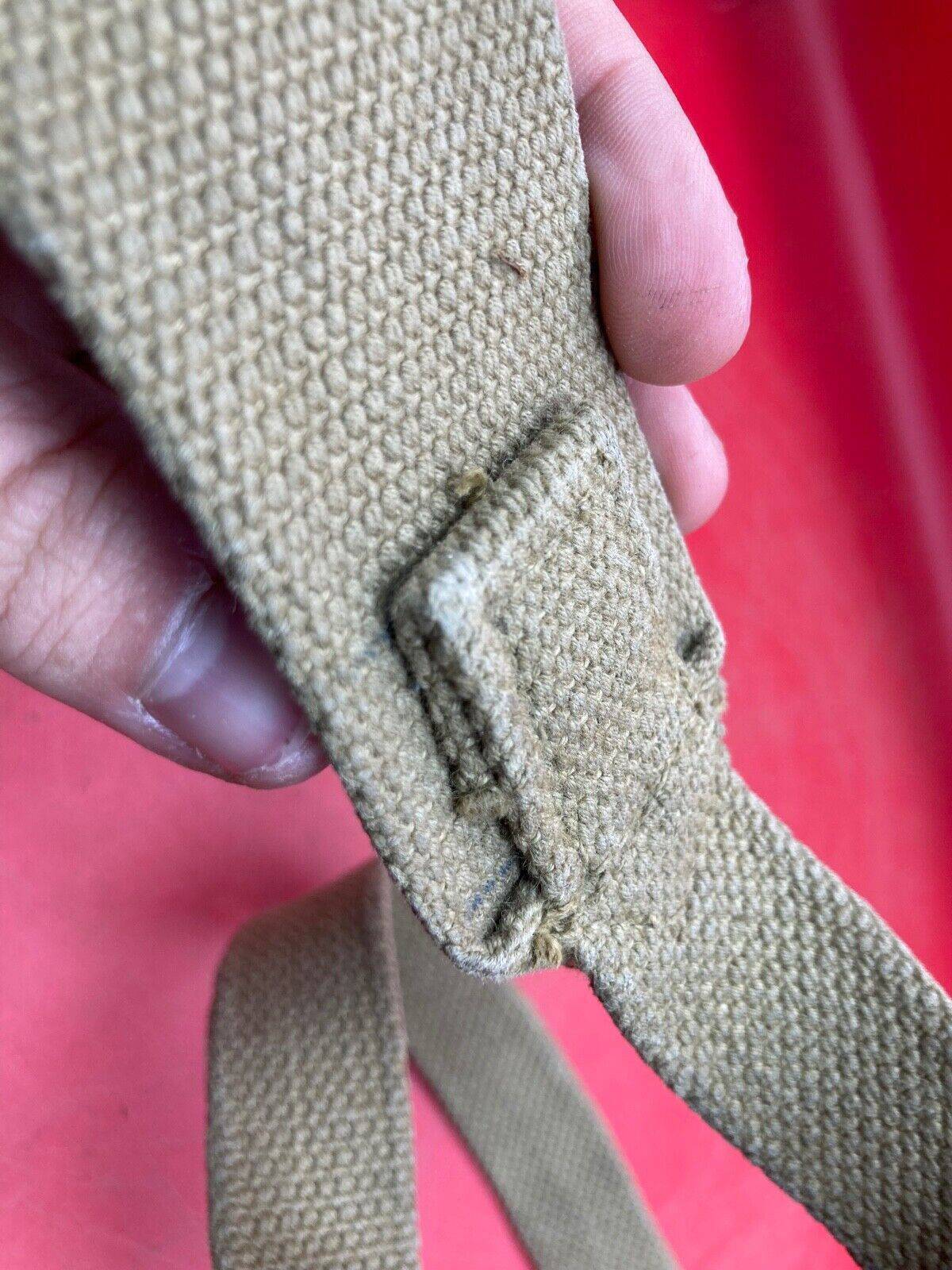 Original WW2 British Army 37 Pattern Shoulder / Cross Strap - The Militaria Shop