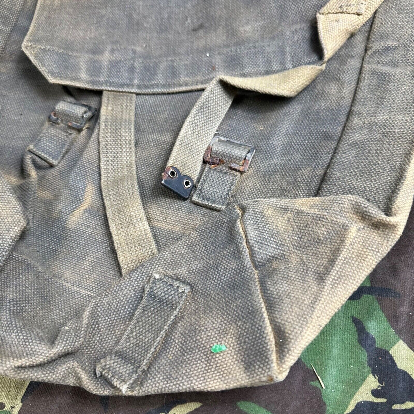 British Army / RAF 37 Pattern Large Pack - WW2 Pattern -Used Condition Original - The Militaria Shop