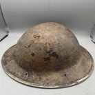 Original WW2 South African Army Mk2 Brodie Helmet - British Style Combat Helmet - The Militaria Shop