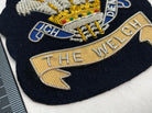 British Army Bullion Embroidered Blazer Badge - The Welch Regiment - The Militaria Shop