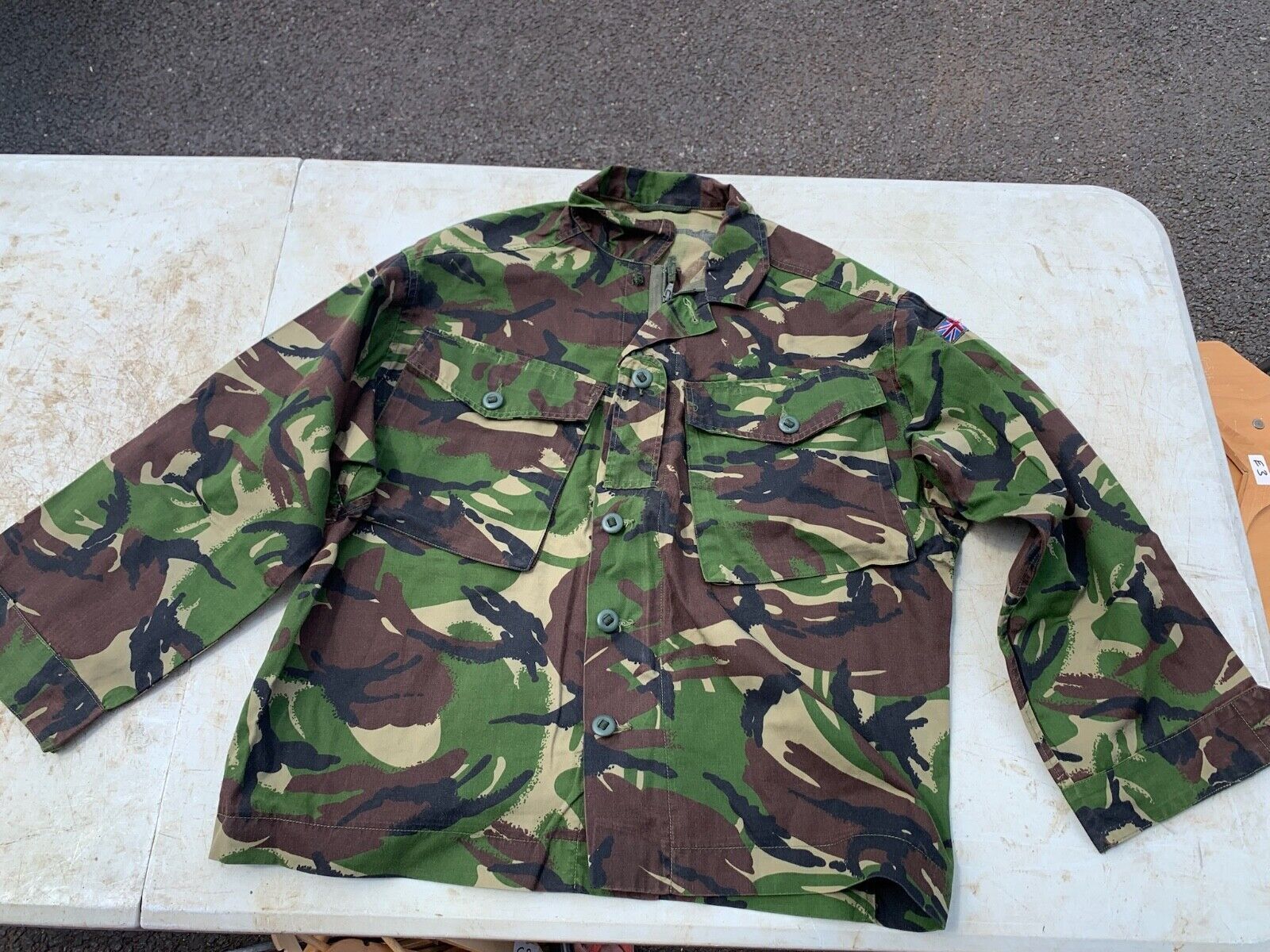 Genuine British Army DPM Woodland Combat Jacket - Size 160/104 - The Militaria Shop
