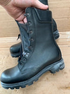 Army Boots Genuine Dutch Military Combat Leather High Leg Tactical Hiking Boots - The Militaria Shop