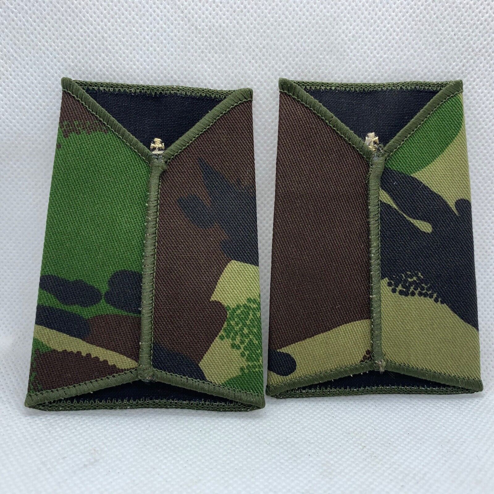 CCF DPM Camo Rank Slides / Epaulette Pair Genuine British Army - NEW - The Militaria Shop