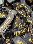 1 Pair of Original WW2 British Home Front Civil Defence Warden Shoulder Titles - The Militaria Shop