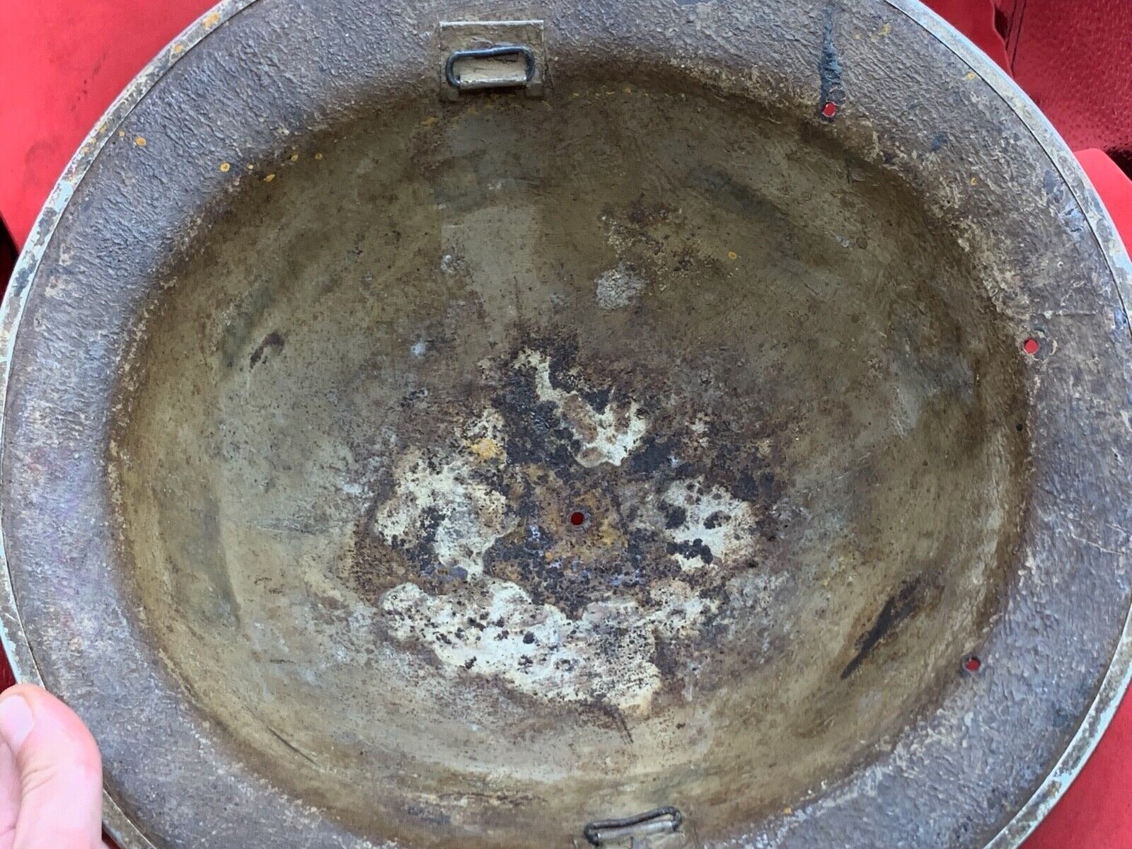 Original WW2 Combat Helmet - British / South African Army Mk2 Brodie Helmet - The Militaria Shop