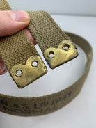 Original WW2 British Army 37 Pattern Shoulder Strap - M.W&S 1943 Dated - The Militaria Shop