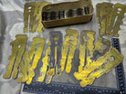 Orignal British Army Brass Button Cleaning Stick from Original Issue Box - The Militaria Shop