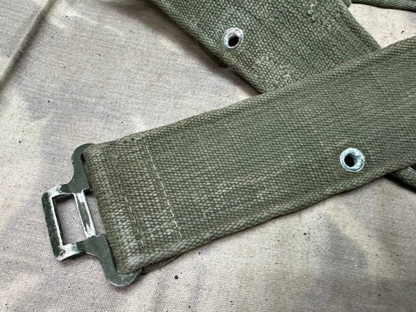Original WW2 British Army 44 Pattern Soldiers Belt - 36" Waist - The Militaria Shop