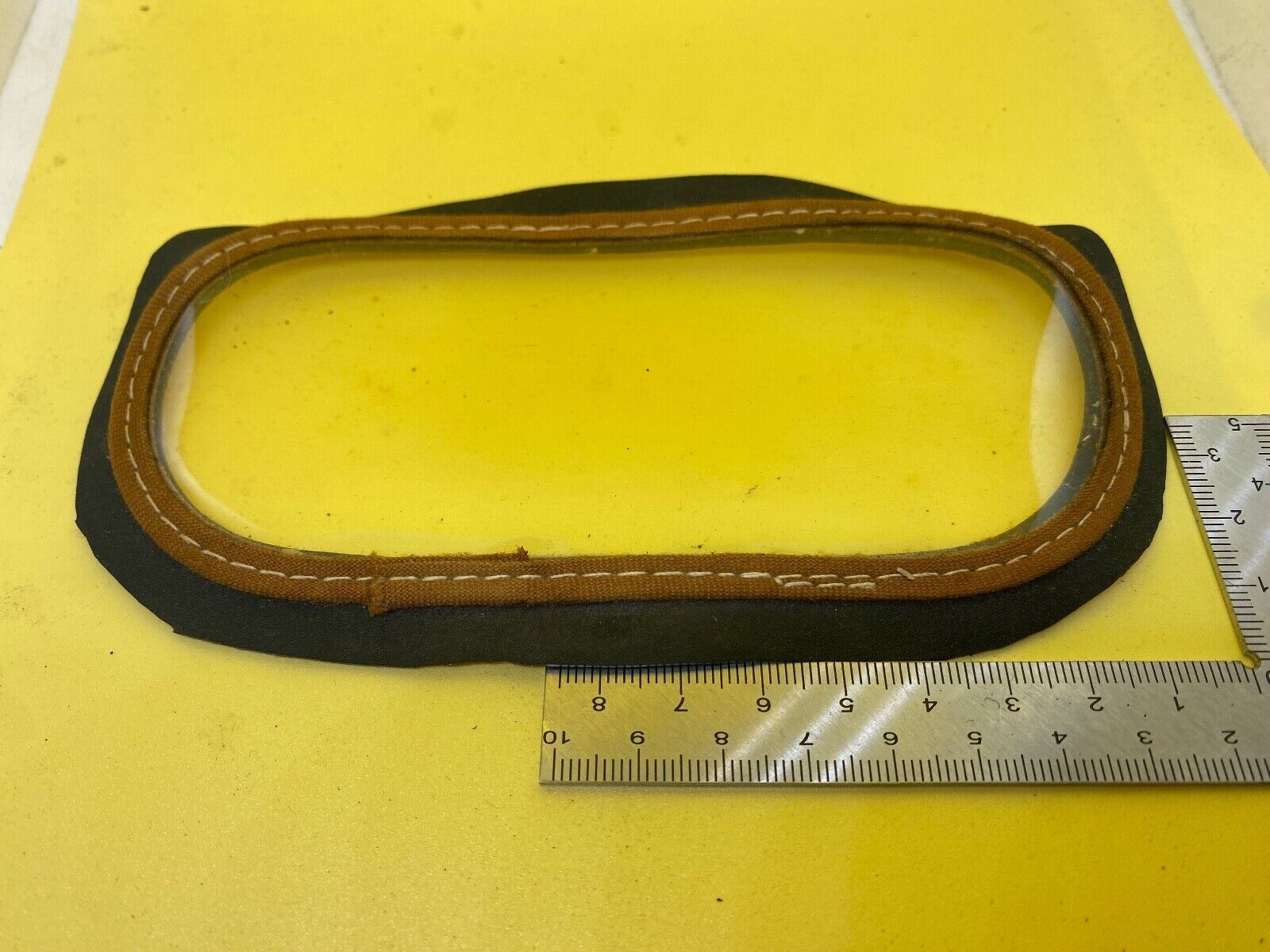 Original WW2 Civilian Gas Mask Face Panel - Useful Replacement - The Militaria Shop
