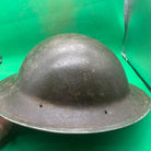 Original WW2 South African Army Mk2 Brodie Helmet - British Style Combat Helmet - The Militaria Shop
