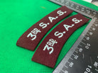 British Army 3rd SAS Special Air Service Shoulder Title Pair - The Militaria Shop