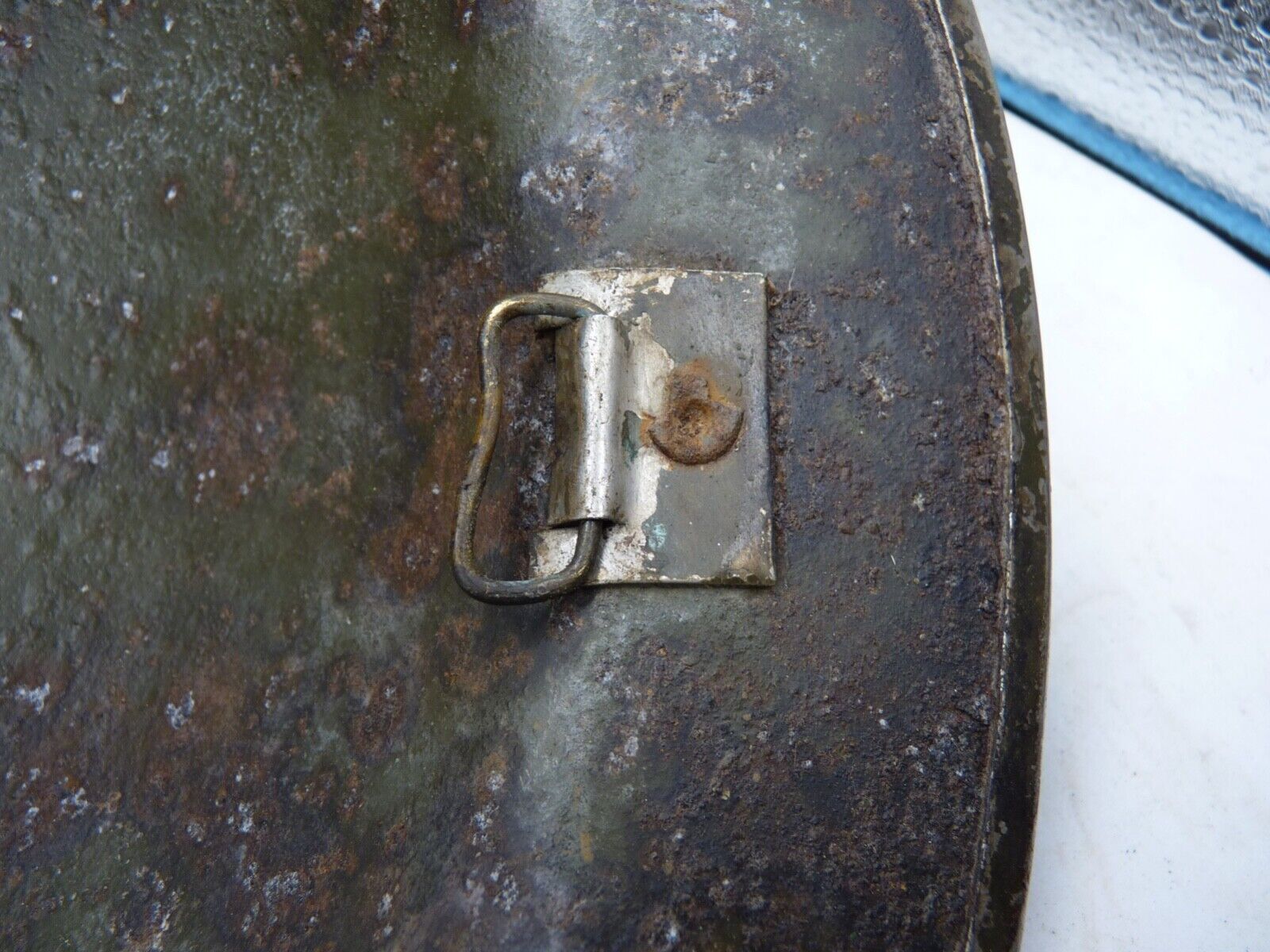 Original WW2 British Style South African Mk2 Army Combat Helmet - The Militaria Shop