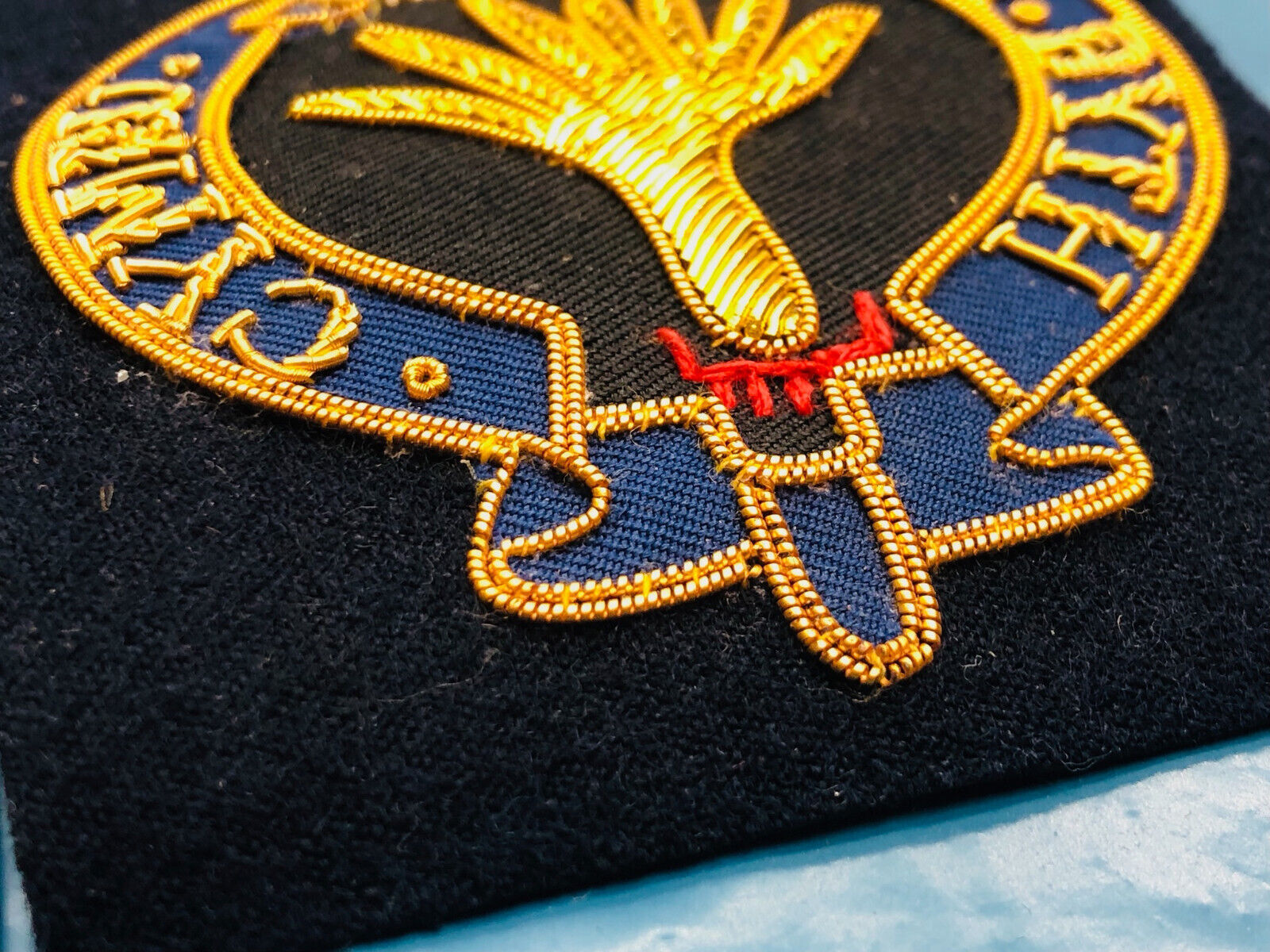 British Army Bullion Embroidered Blazer Badge - Welsh Guards Regiment - The Militaria Shop
