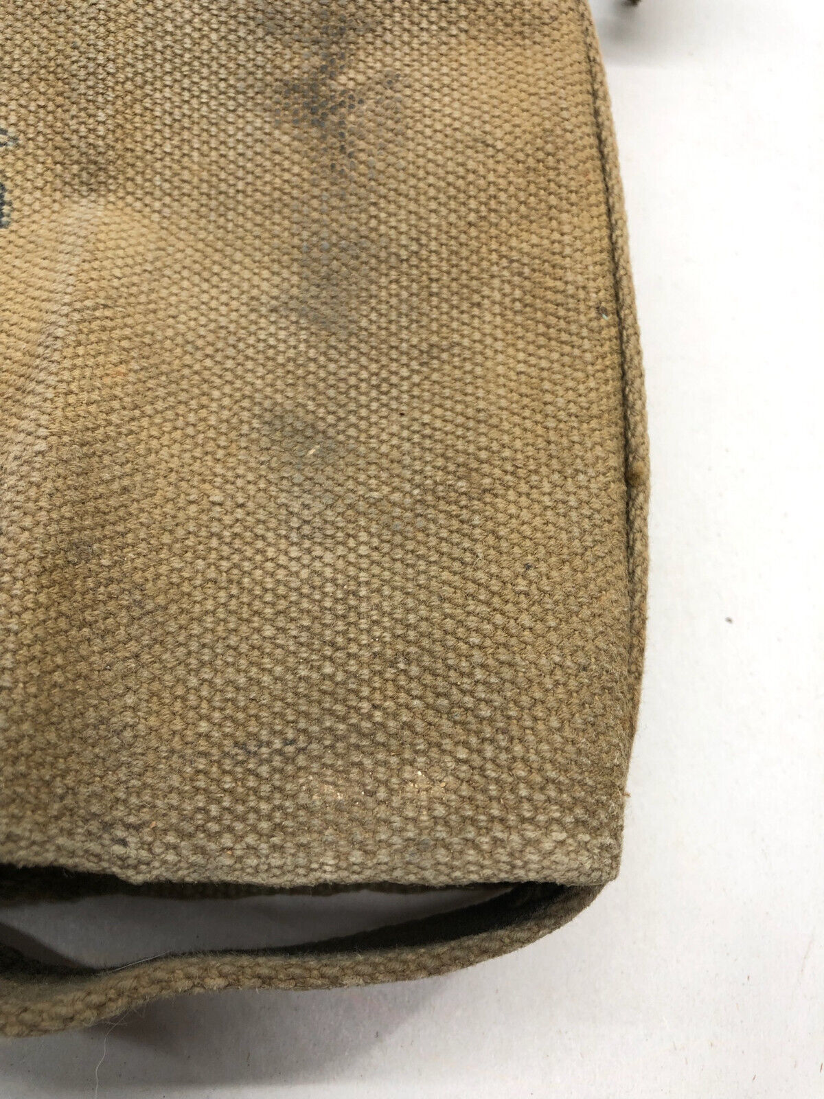 WW2 British Army 37 Pattern Webbing Water Bottle Carrier Harness - 1943 Dated - The Militaria Shop
