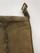 WW2 British Army 37 Pattern Webbing Water Bottle Carrier Harness - 1943 Dated - The Militaria Shop