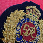 British Army Bullion Embroidered Blazer Badge - Royal Engineers - King's Cr - The Militaria Shop