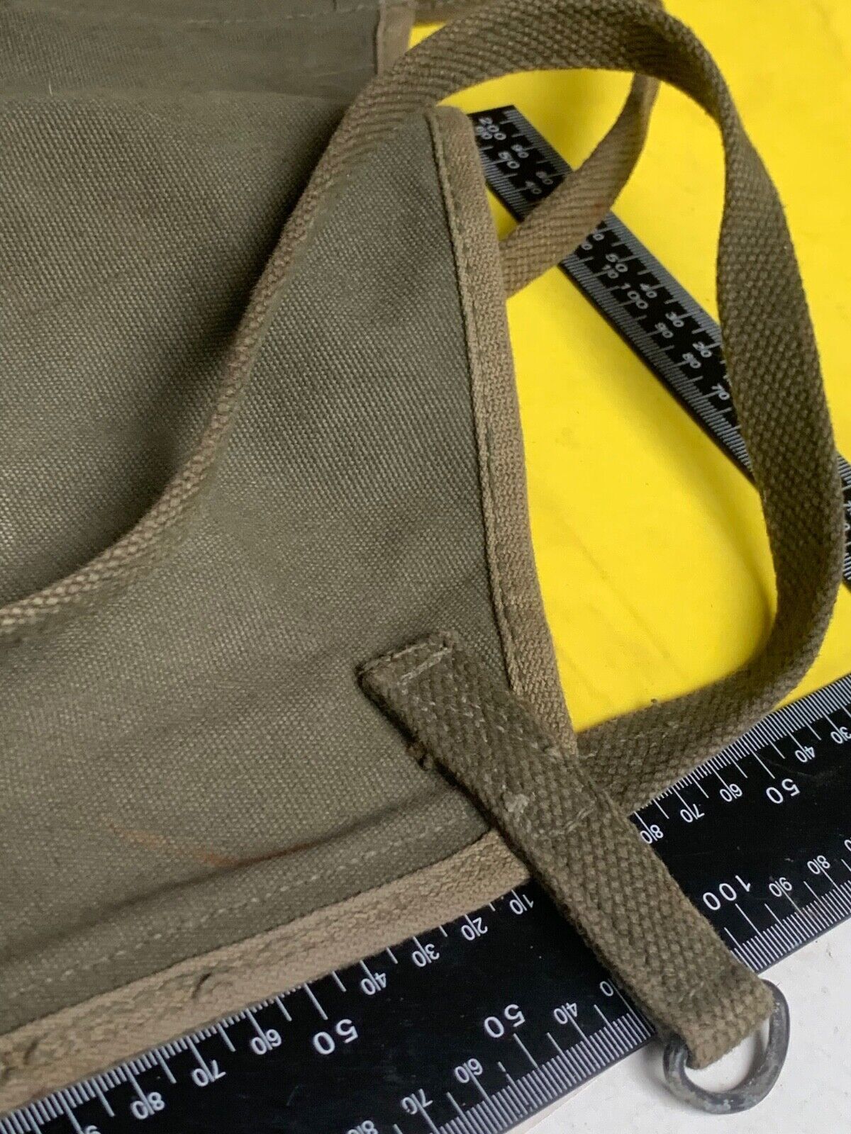 Original WW2 US Army M1928 Haversack Pack Tail - 1944 Dated - The Militaria Shop