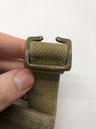 WW2 British Army 37 Pattern Webbing Water Bottle Carrier Harness - 1940 Dated - The Militaria Shop