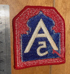 Current made US Army Divisional shoulder patch / badge. Post WW2 manufacture. - The Militaria Shop