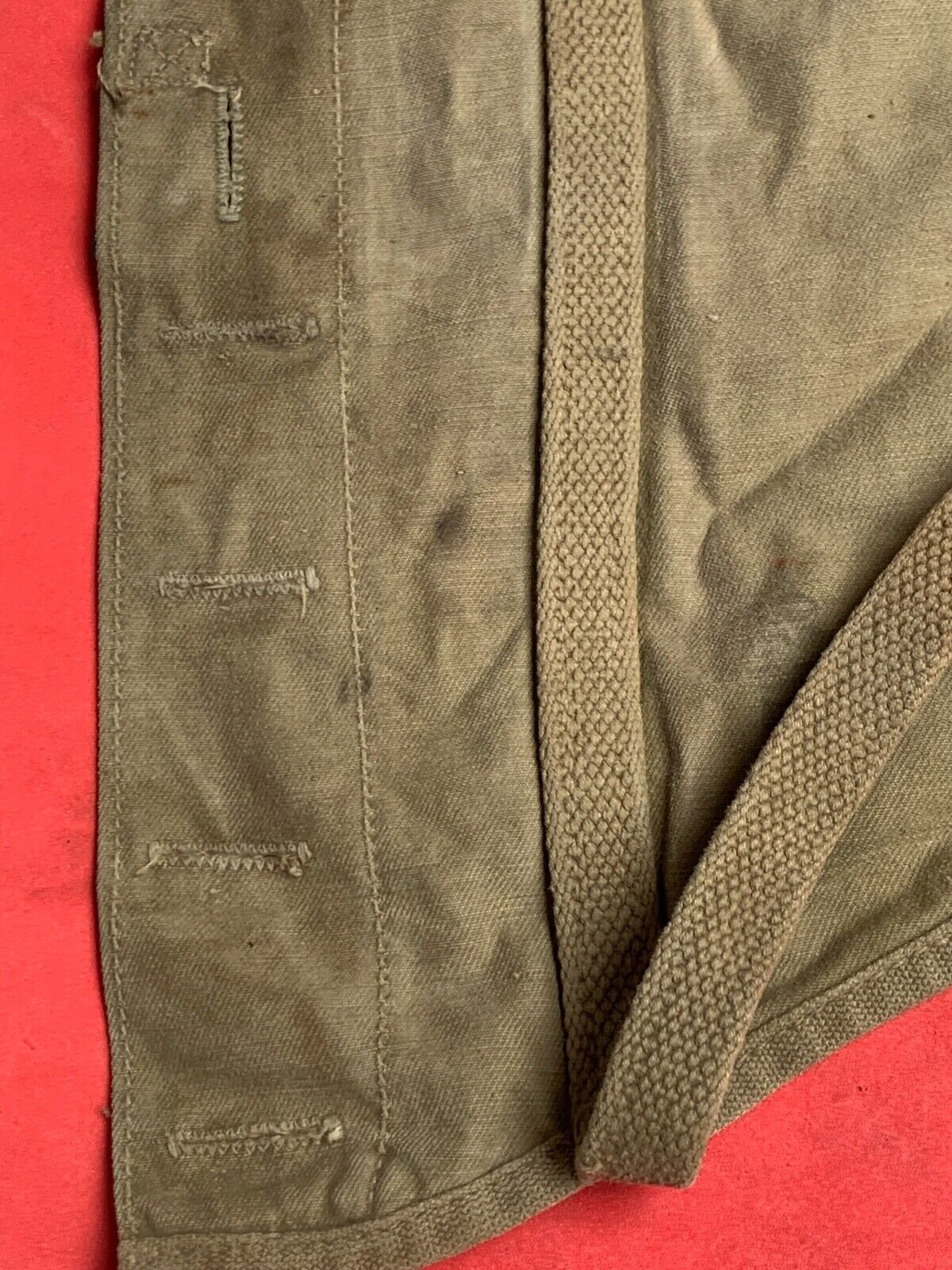 Original WW2 US Army M1928 Haversack Pack Tail - The Militaria Shop