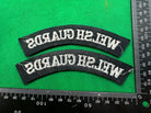 Welsh Guards British Army Shoulder Titles Pair - WW2 Onwards Pattern - The Militaria Shop