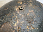 Original WW2 Combat Helmet - British / South African Army Mk2 Brodie Helmet - The Militaria Shop