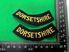 Original WW2 British Home Front Civil Defence Dorsetshire Shoulder Titles - The Militaria Shop