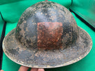 British Army Mk2 Brodie Helmet - Original WW2 - South African Manufactured - The Militaria Shop