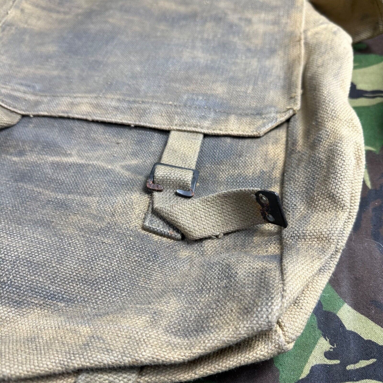British Army / RAF 37 Pattern Large Pack - WW2 Pattern -Used Condition Original - The Militaria Shop
