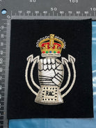 British Army Bullion Embroidered Blazer Badge - Royal Armoured Corps - The Militaria Shop
