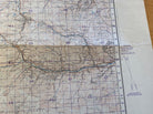 Large WW2 British Army 1932 dated map of Alston and Weardale. England. - The Militaria Shop