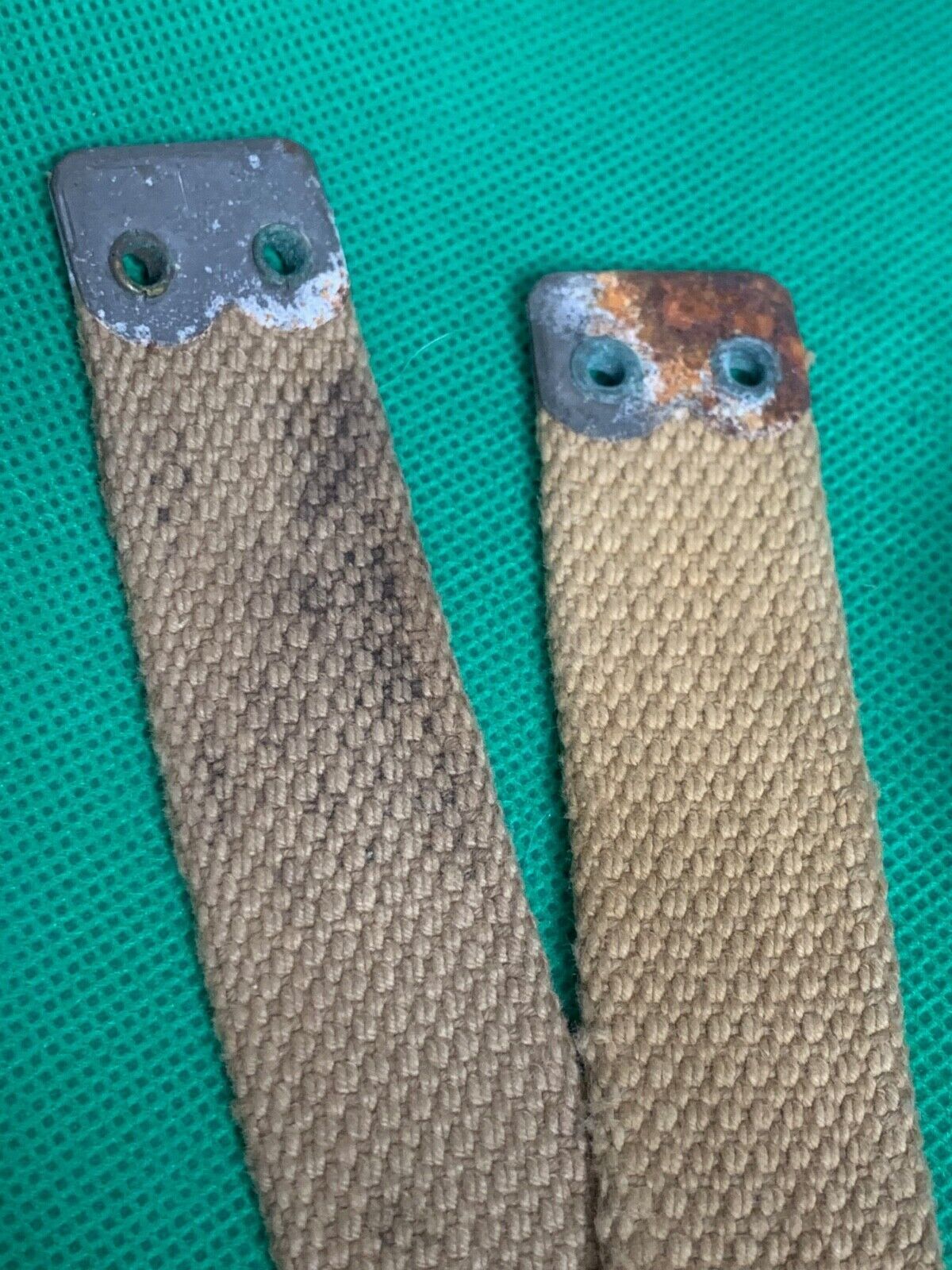 Original WW2 British Army 37 Pattern Shoulder Strap - NORMAL - M&S 1945 - The Militaria Shop