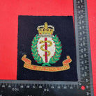 British Army Bullion Embroidered Blazer Badge - RAMC Royal Army Medical Corps - The Militaria Shop